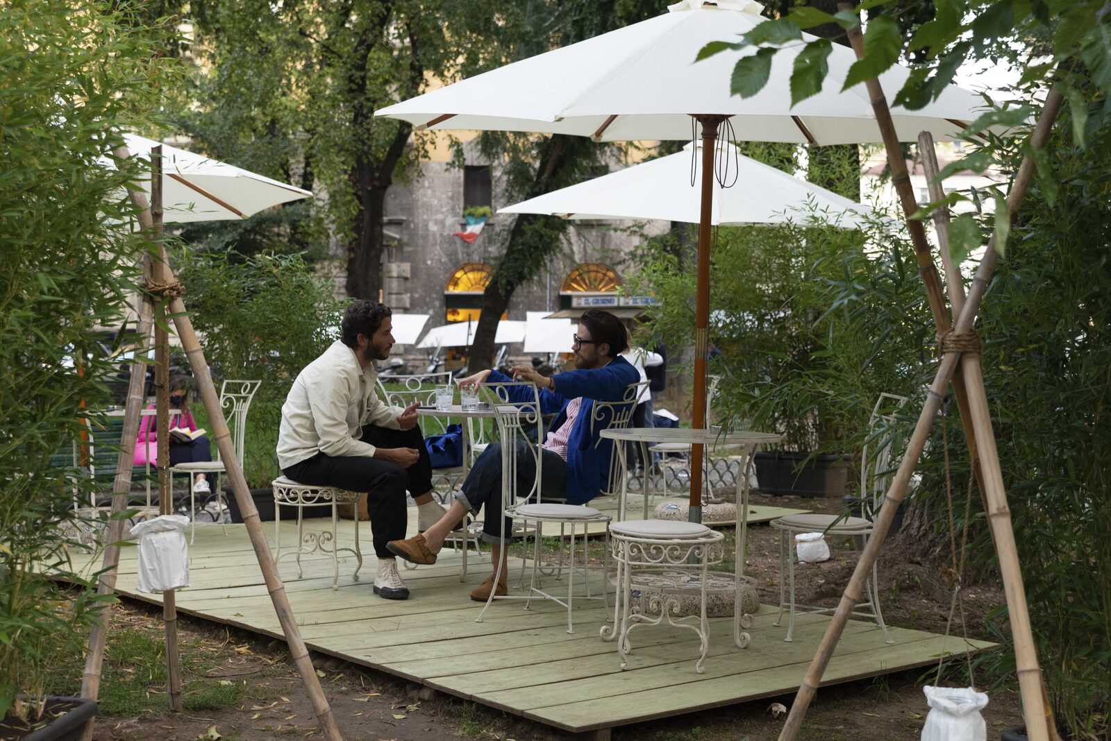 Fioraio Bianchi, Milano